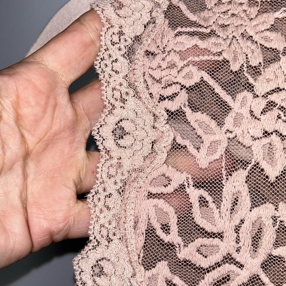 Rosemunde Copenhagen Lace Tank Top Peach - Picture 2 of 10